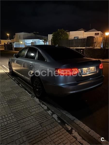 Usado Audi A6 170 CV (125 kW) 2010 Gris / plata Berlina