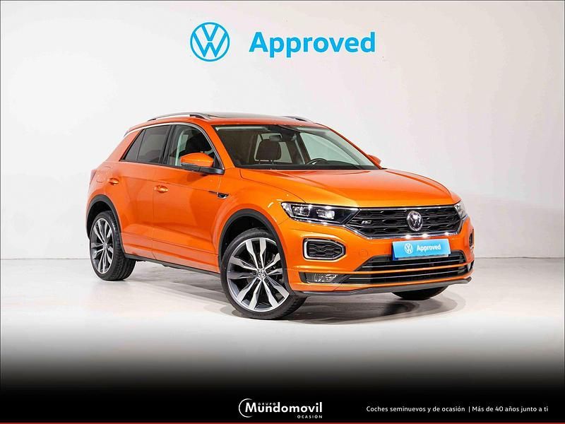 Naranja Usado 2020 VW T-Roc Sportline SUV | 23.950 € (Un poco caro) - Imagen 1/4