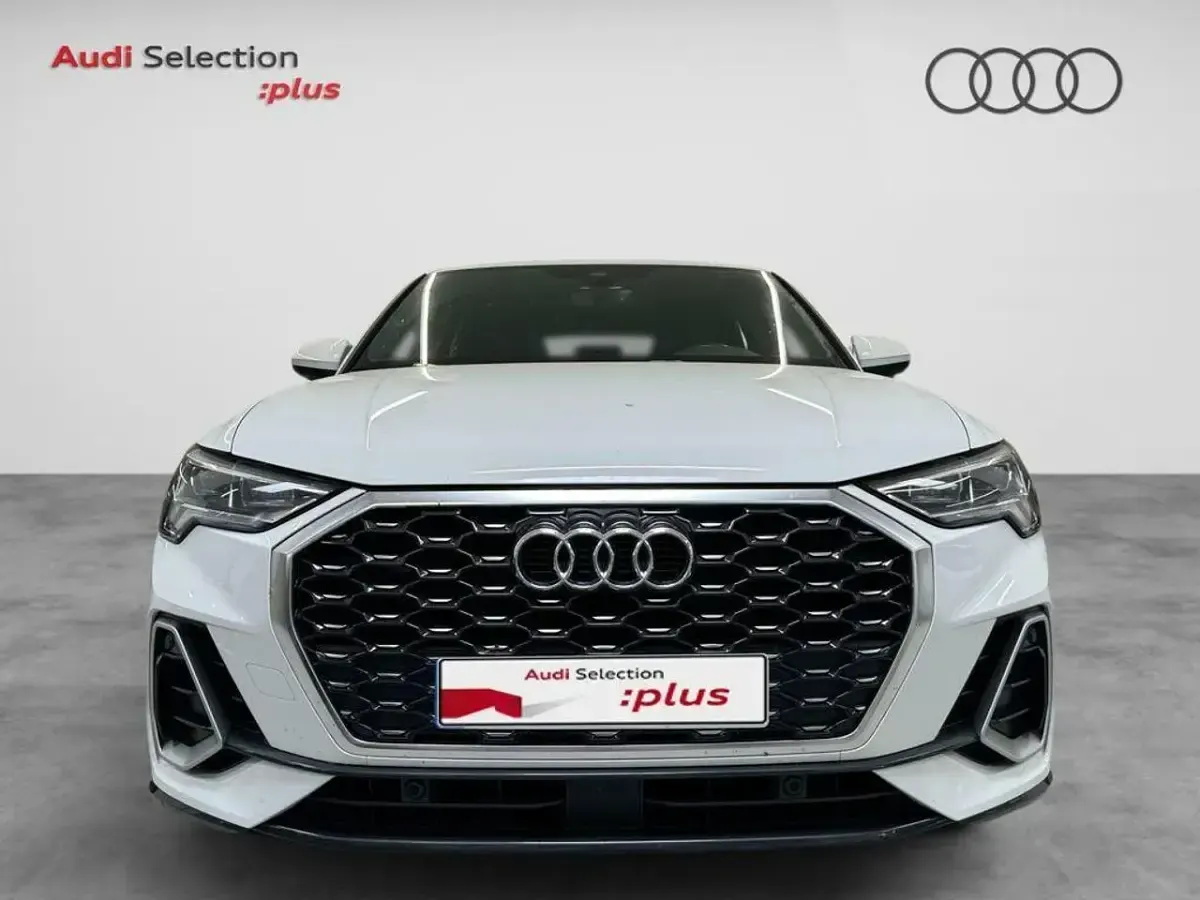 Usado Audi Q3 S-Line 150 CV (110 kW) 2021 Blanco SUV