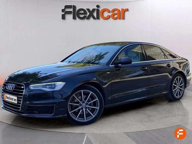 Usado Audi A6 190 CV (139 kW) 2016 Negro Berlina