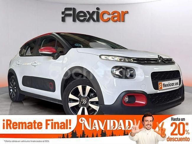 Blanco Usado 2018 Citroën C3 Shine Berlina | 10.190 € (Precio justo) - Imagen 1/4