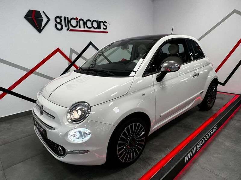 Blanco Usado 2017 Fiat 500 Mirror Utilitario | 9900 € (Caro) - Imagen 1/4
