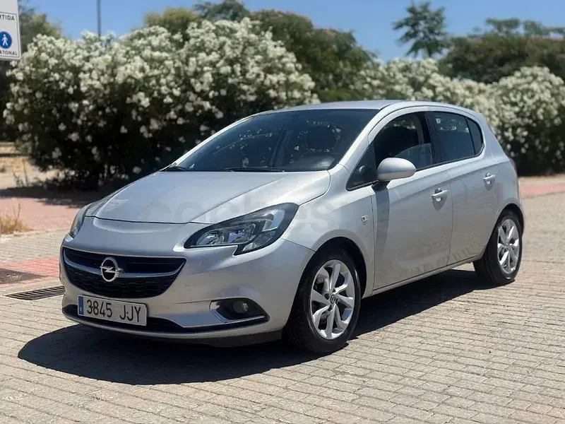 Usado Opel Corsa Selective 95 CV (69 kW) 2016 Gris / plata Utilitario
