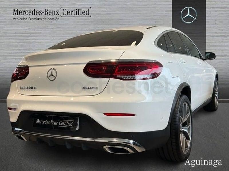 Usado Mercedes GLC220 194 CV (142 kW) 2021 Blanco Coupe