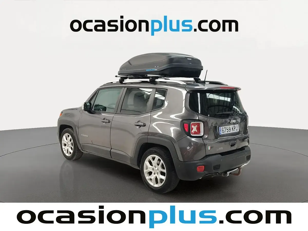 Usado Jeep Renegade Limited 120 CV (88 kW) 2018 Gris SUV