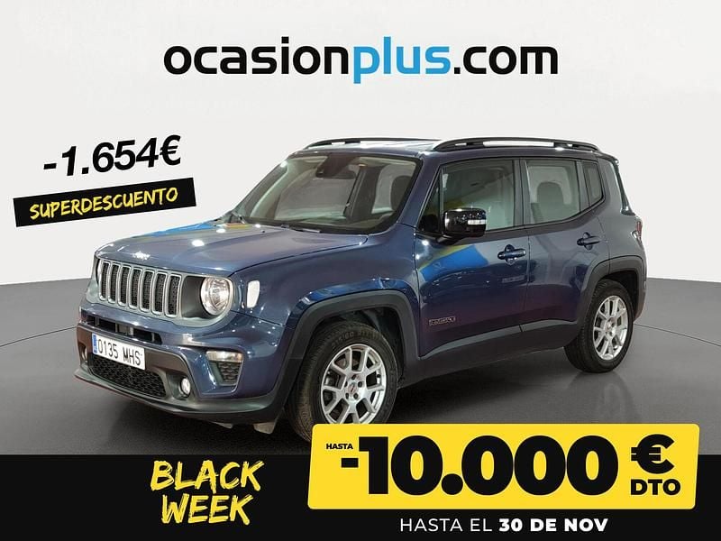 Azul Usado 2023 Jeep Renegade Limited SUV | 18.200 € (Precio justo) - Imagen 1/4