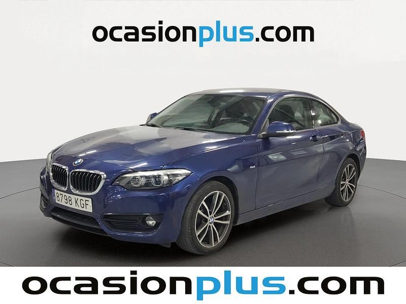 Usado BMW 218 150 CV (110 kW) 2017 Azul Coupe