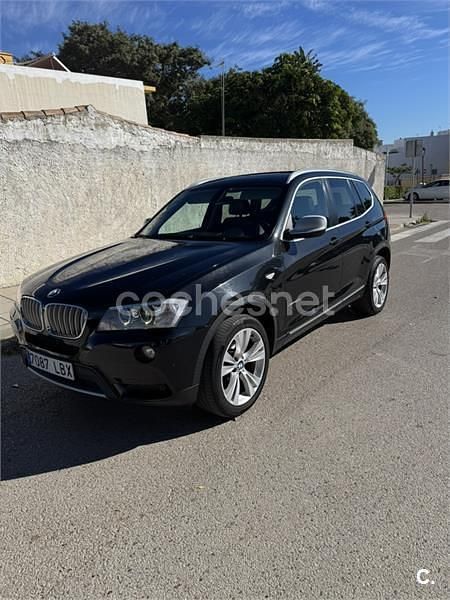 Usado BMW X3 177 CV (130 kW) 2011 Negro SUV