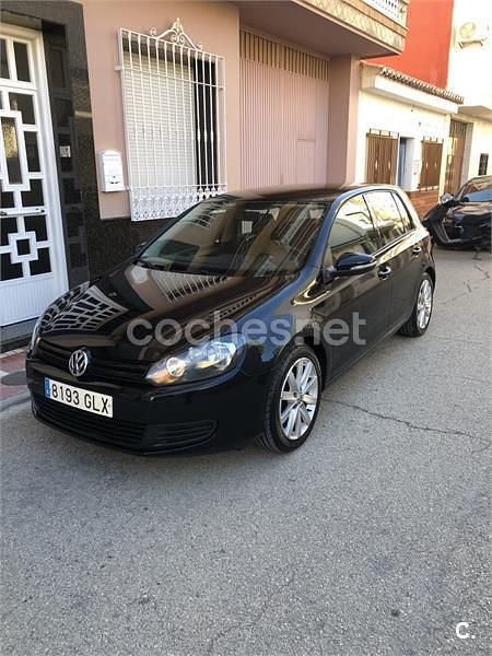 Usado VW Golf VI Advance 110 CV (80 kW) 2009 Negro Utilitario