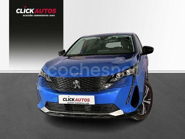 Azul Usado 2022 Peugeot 3008 Allure SUV | 18.500 € (Precio justo) - Imagen 1/4