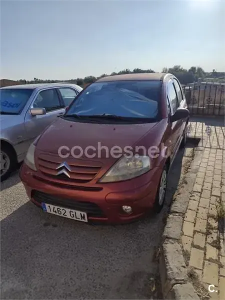 Usado Citroën C3 70 CV (51 kW) 2009 Rojo Berlina