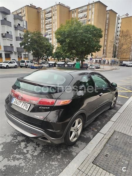 Usado Honda Civic Type S 140 CV (102 kW) 2007 Marrón Berlina