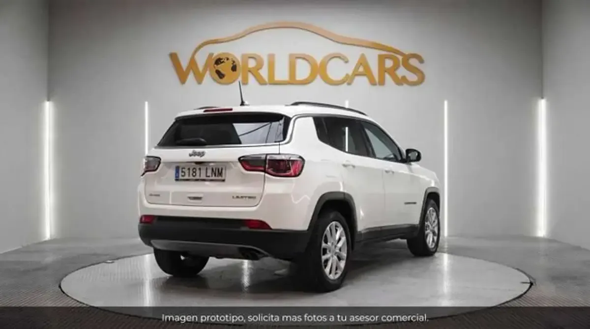 Usado Jeep Compass Limited 190 CV (139 kW) 2021 Blanco SUV