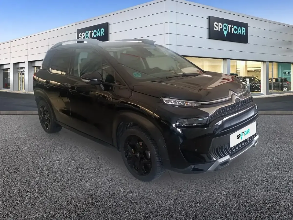 Usado Citroën C3 Aircross Shine 110 CV (80 kW) 2021 Negro SUV