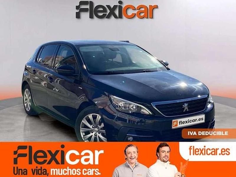 Azul Usado 2020 Peugeot 308 Allure Familiar | 9790 € (Precio justo) - Imagen 1/4