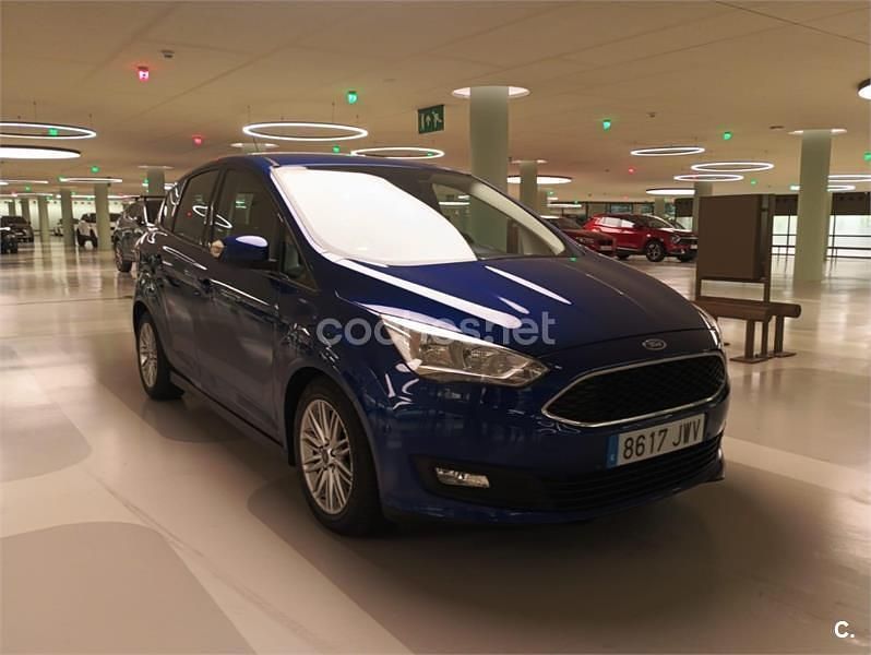 Azul Usado 2017 Ford C-MAX Titanium Monovolumen | 8900 € (Buen precio) - Imagen 1/4