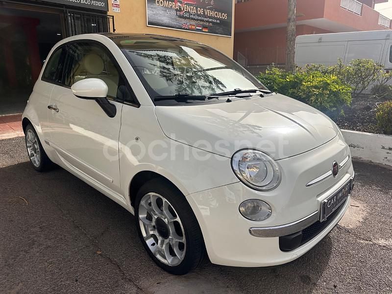 Blanco Usado 2015 Fiat 500 Lounge Berlina | 8950 € (Precio justo) - Imagen 1/4