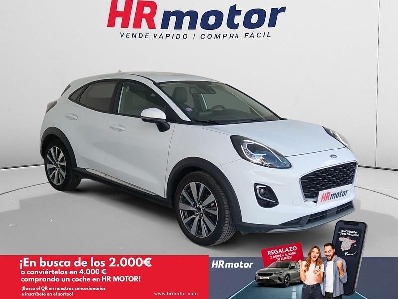 Blanco Usado 2022 Ford Puma Gen-E Titanium SUV | 17.890 € (Precio justo) - Imagen 1/4