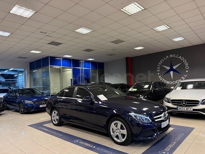 Usado Mercedes C250 204 CV (150 kW) 2016 Azul Berlina