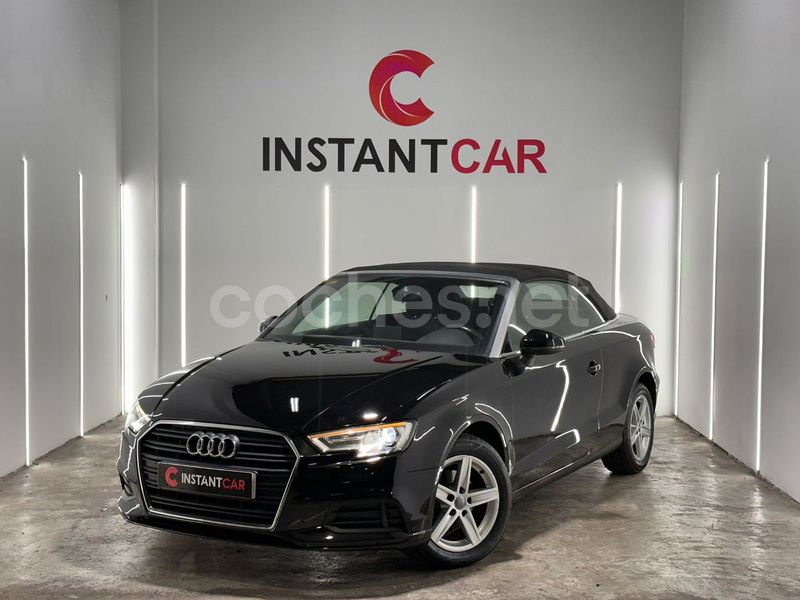 Negro Usado 2019 Audi A3 Cabriolet Descapotable | 16.990 € (Un poco caro) - Imagen 1/4