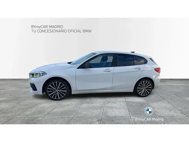 Begagnad BMW 118 Advantage 140 HK (102 kW) 2020 Vit Halvkombi