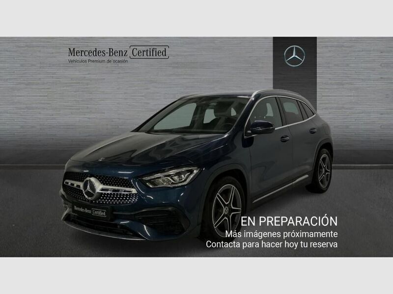 Azul Usado 2020 Mercedes GLA200 AMG line SUV | 32.990 € (Precio justo) - Imagen 1/4