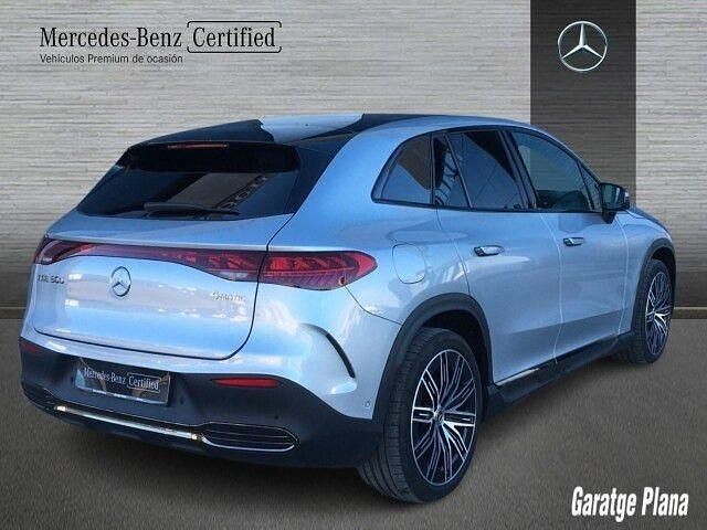 Usado Mercedes EQE500 300 kW (408 CV) 2024 Plata hightech