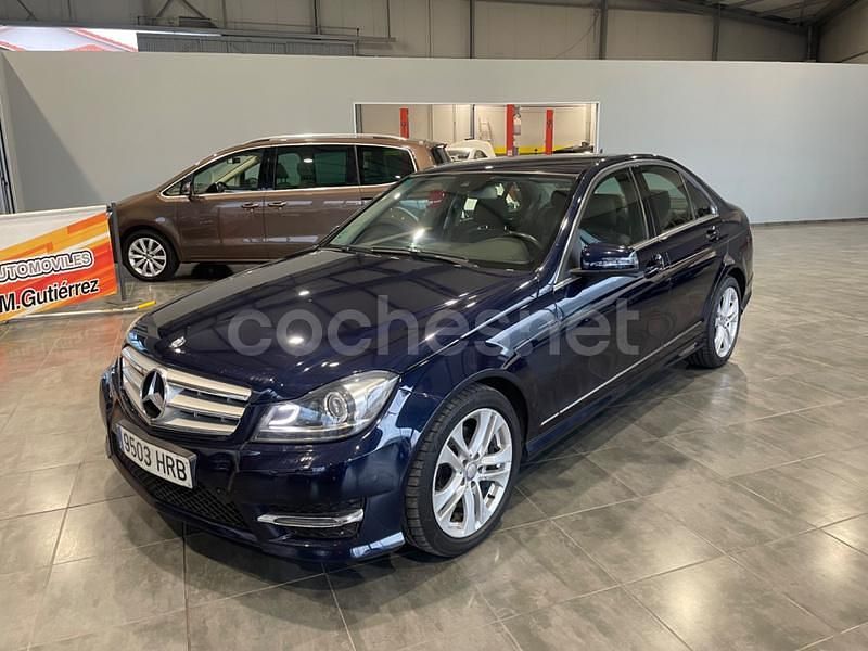 Azul Usado 2013 Mercedes C250 Avantgarde Berlina | 12.500 € (Buen precio) - Imagen 1/4