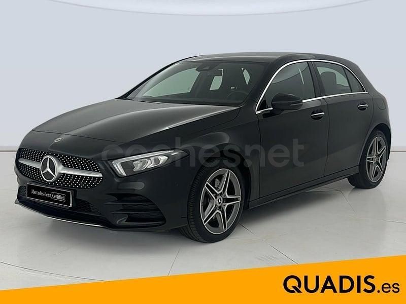 Usado Mercedes A250 218 CV (160 kW) 2021 Negro Berlina