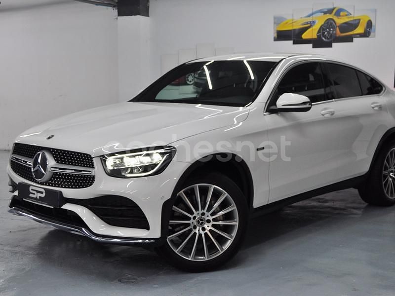 Blanco Usado 2021 Mercedes GLC300e Coupe | 44.900 € (Buen precio) - Imagen 1/4