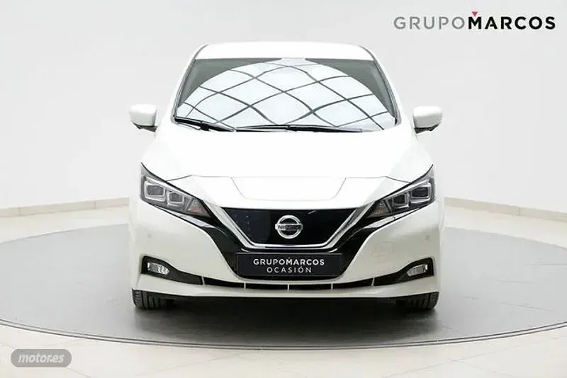 Usado Nissan Leaf Tekna 110 kW (150 CV) 2019 Blanco Utilitario