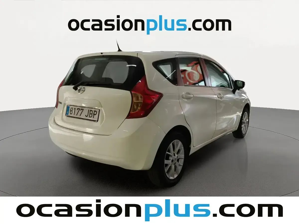 Begagnad Nissan Note Acenta 80 HK (58 kW) 2014 Vit Halvkombi