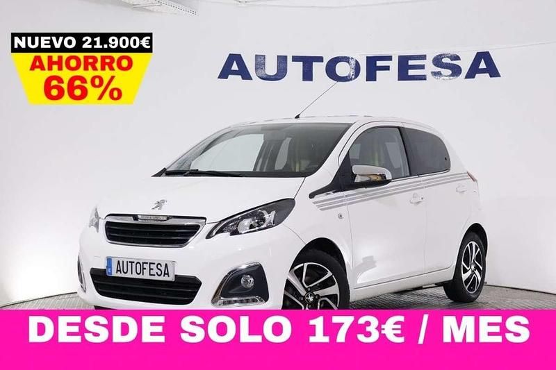 Blanco Usado 2018 Peugeot 108 Collection Utilitario | 7450 € (Buen precio) - Imagen 1/4