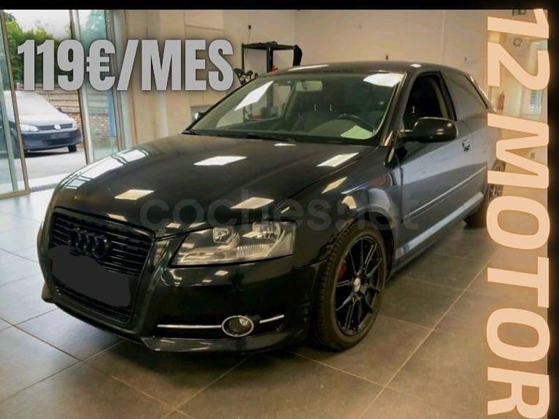 Usado Audi A3 Attraction 105 CV (77 kW) 2012 Negro Utilitario