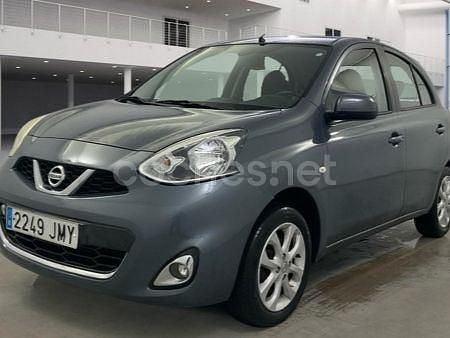 Gris / plata Usado 2016 Nissan Micra Acenta Berlina | 7490 € (Precio justo) - Imagen 1/4