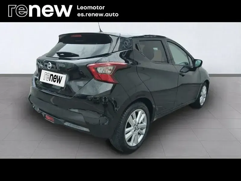 Usado Nissan Micra Acenta 100 CV (73 kW) 2019 Negro Utilitario