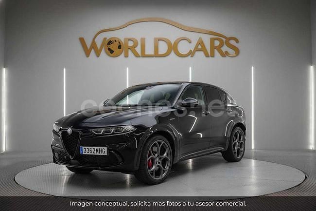Negro Usado 2023 Alfa Romeo Tonale Veloce SUV | 30.745 € (Precio justo) - Imagen 1/4