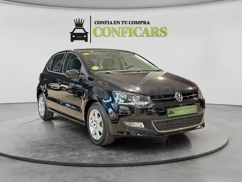 Usado VW Polo Advance 75 CV (55 kW) 2011 Negro Utilitario