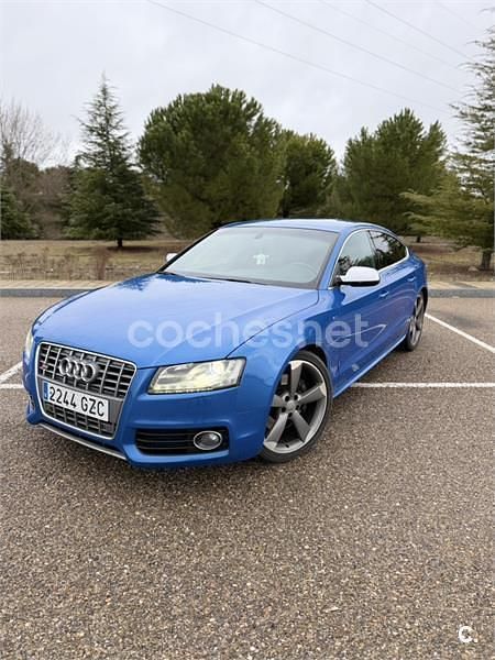 Usado Audi S5 Sportback 333 CV (244 kW) 2010 Azul Utilitario