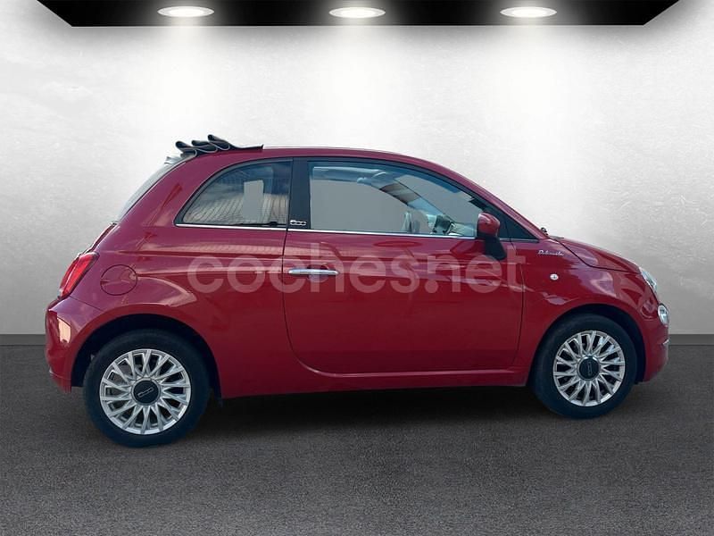 Usado Fiat 500C Dolcevita 70 CV (51 kW) 2022 Rojo Descapotable