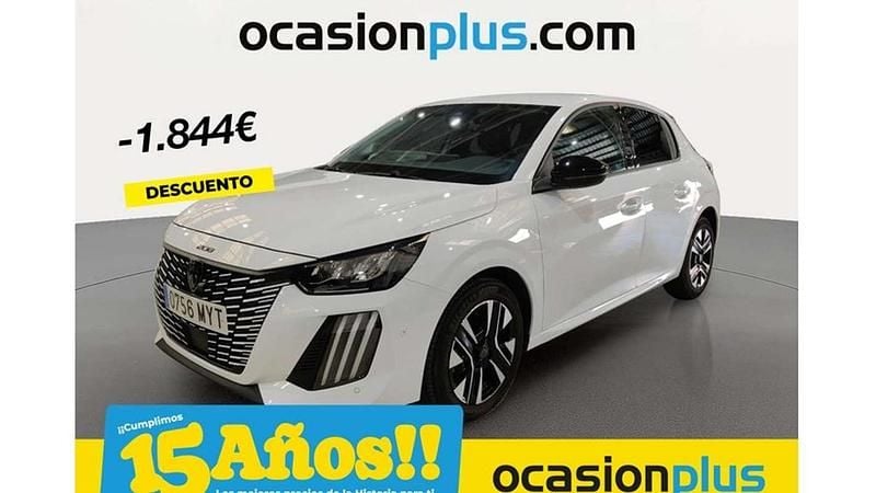 Blanco Usado 2025 Peugeot 208 Allure Utilitario | 18.446 € (Buen precio) - Imagen 1/4