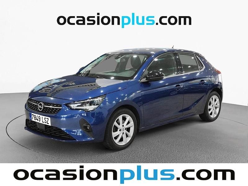 Azul Usado 2021 Opel Corsa Elegance Utilitario | 10.455 € (Precio justo) - Imagen 1/4