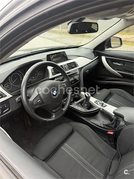 Usado BMW 320 Efficient Dynamics 163 CV (119 kW) 2016 Negro Familiar