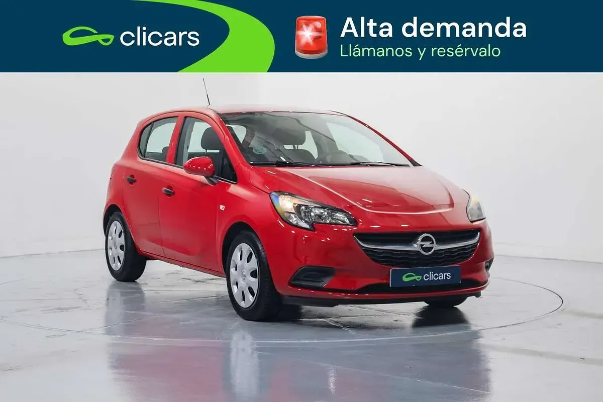 Usado Opel Corsa Expression 75 CV (55 kW) 2017 Rojo Utilitario