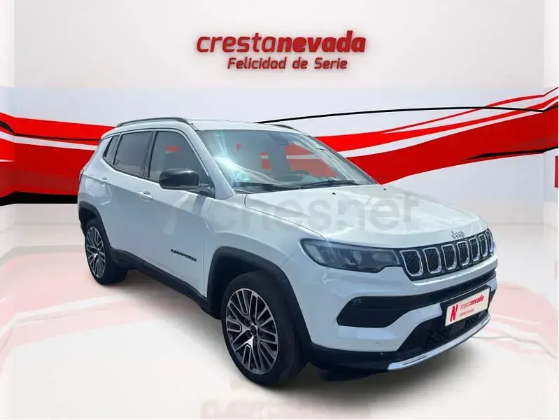 Usado Jeep Compass Limited 130 CV (95 kW) 2021 Blanco SUV