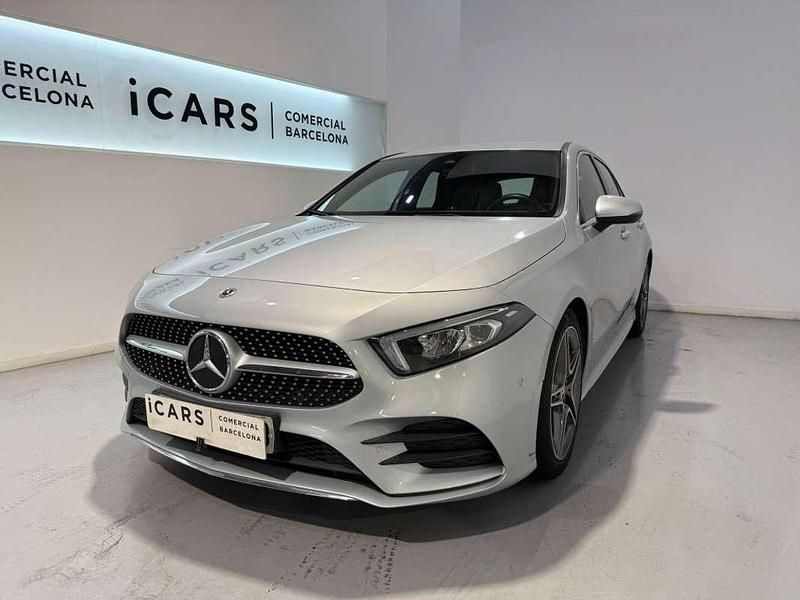 Gris Usado 2021 Mercedes A180 Utilitario | 24.990 € (Precio justo) - Imagen 1/4