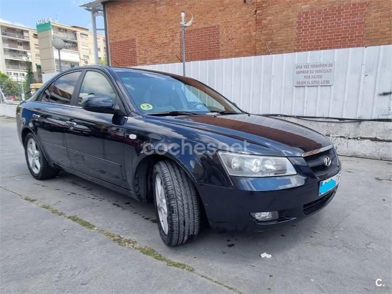 Negro Usado 2007 Hyundai Sonata Comfort Berlina | 4400 € (Precio justo) - Imagen 1/4