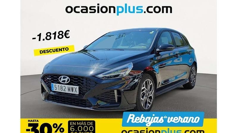 Negro Usado 2024 Hyundai i30 N Line Utilitario | 17.778 € (Buen precio) - Imagen 1/4