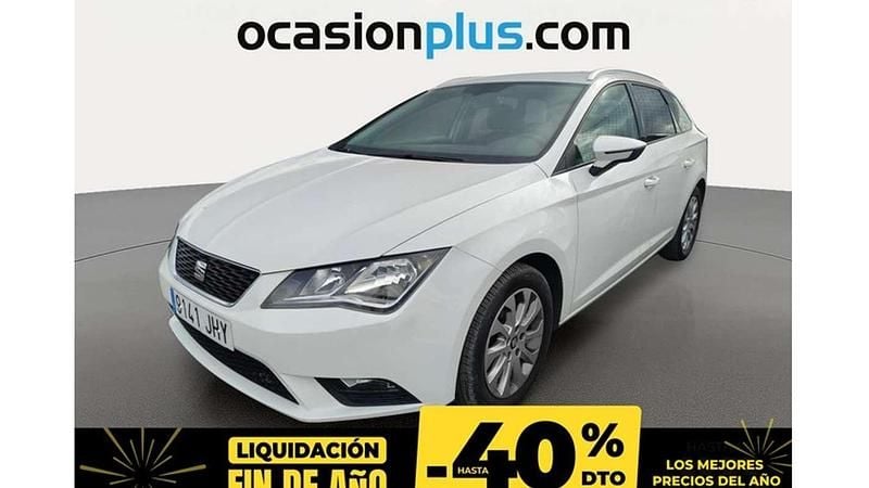 Blanco Usado 2015 Seat Leon ST Style Familiar | 8231 € (Buen precio) - Imagen 1/4