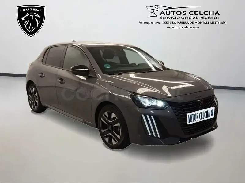 Nuevo Peugeot 208 Allure 100 CV (73 kW) 2026 Gris / plata Utilitario